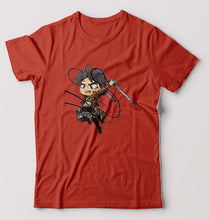 Load image into Gallery viewer, Attack on Titan T-Shirt for Men-Brick Red-Ektarfa.online
