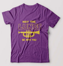 Load image into Gallery viewer, Trumpet T-Shirt for Men-Purple-Ektarfa.online
