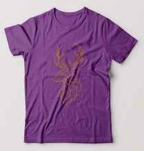 Load image into Gallery viewer, Deer T-Shirt for Men-Purple-Ektarfa.online
