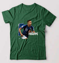 Load image into Gallery viewer, Kylian Mbappé T-Shirt for Men-Bottle Green-Ektarfa.online
