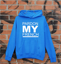 Load image into Gallery viewer, Pardon My French Unisex Hoodie for Men/Women-Royal Blue-Ektarfa.online
