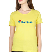Load image into Gallery viewer, Domino&#39;s T-Shirt for Women-Yellow-Ektarfa.online
