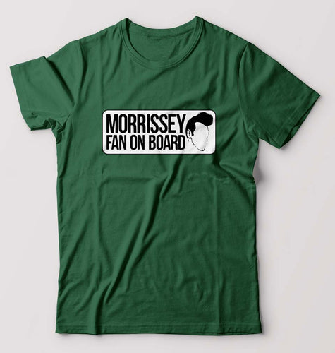 Morrissey T-Shirt for Men-Bottle Green-Ektarfa.online