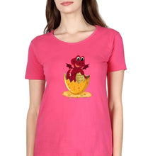 Load image into Gallery viewer, Dragon T-Shirt for Women-XS(32 Inches)-Pink-Ektarfa.online
