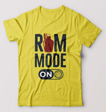 Load image into Gallery viewer, Rum T-Shirt for Men-S(38 Inches)-Yellow-Ektarfa.online
