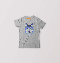 Load image into Gallery viewer, Wolf Kids T-Shirt for Boy/Girl-Grey-Ektarfa.online
