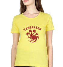 Load image into Gallery viewer, House Targaryen (GOT) T-Shirt for Women-Yellow-Ektarfa.online
