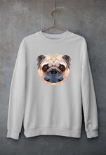 Load image into Gallery viewer, Pug Dog Unisex Sweatshirt for Men/Women-S(40 Inches)-Grey Melange-Ektarfa.online
