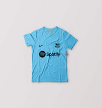 Load image into Gallery viewer, Barcelona 2022-23 Kids T-Shirt for Boy/Girl-Light Blue-Ektarfa.online
