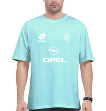 Load image into Gallery viewer, A.C. Milan Football Oversized T-Shirt for Men-Mint-Ektarfa.online
