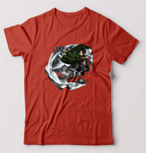 Load image into Gallery viewer, Attack on Titan T-Shirt for Men-Brick Red-Ektarfa.online

