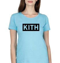 Load image into Gallery viewer, Kith T-Shirt for Women-XS(32 Inches)-SkyBlue-Ektarfa.online
