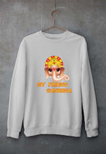 Load image into Gallery viewer, Ganpati JI(Ganesh) Unisex Sweatshirt for Men/Women-Grey Melange-Ektarfa.online
