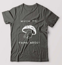 Load image into Gallery viewer, Mushroom T-Shirt for Men-Charcoal-Ektarfa.online

