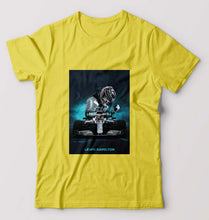 Load image into Gallery viewer, Lewis Hamilton F1 T-Shirt for Men-S(38 Inches)-Yellow-Ektarfa.online
