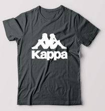 Load image into Gallery viewer, Kappa T-Shirt for Men-S(38 Inches)-Steel grey-Ektarfa.online
