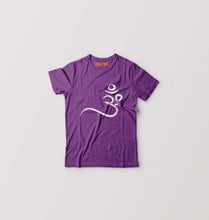 Load image into Gallery viewer, Om T-Shirt for Boy/Girl-Purple-Ektarfa.online
