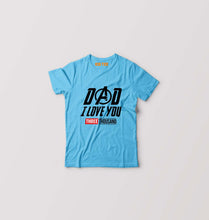 Load image into Gallery viewer, Dad I Love You 3000 Kids T-Shirt for Boy/Girl-Light Blue-Ektarfa.online

