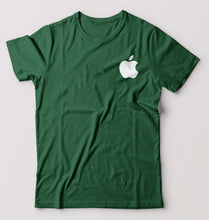 Load image into Gallery viewer, Apple T-Shirt for Men-S(38 Inches)-Bottle Green-Ektarfa.online
