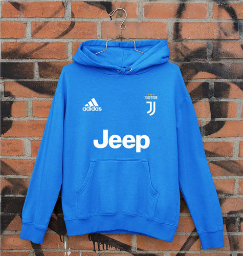 Juventus F.C. 2021-22 Unisex Hoodie for Men/Women-Royal Blue-Ektarfa.online