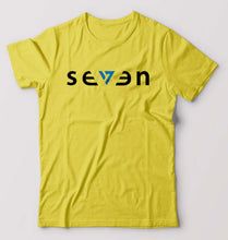 Load image into Gallery viewer, Seven MS Dhoni T-Shirt for Men-Yellow-Ektarfa.online
