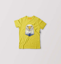 Load image into Gallery viewer, Eagle Kids T-Shirt for Boy/Girl-0-1 Year(20 Inches)-Mustard Yellow-Ektarfa.online

