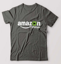 Load image into Gallery viewer, Amazon Prime T-Shirt for Men-Charcoal-Ektarfa.online
