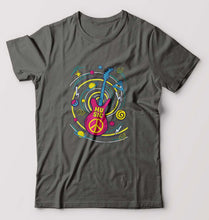 Load image into Gallery viewer, Psychedelic Music T-Shirt for Men-Charcoal-Ektarfa.online
