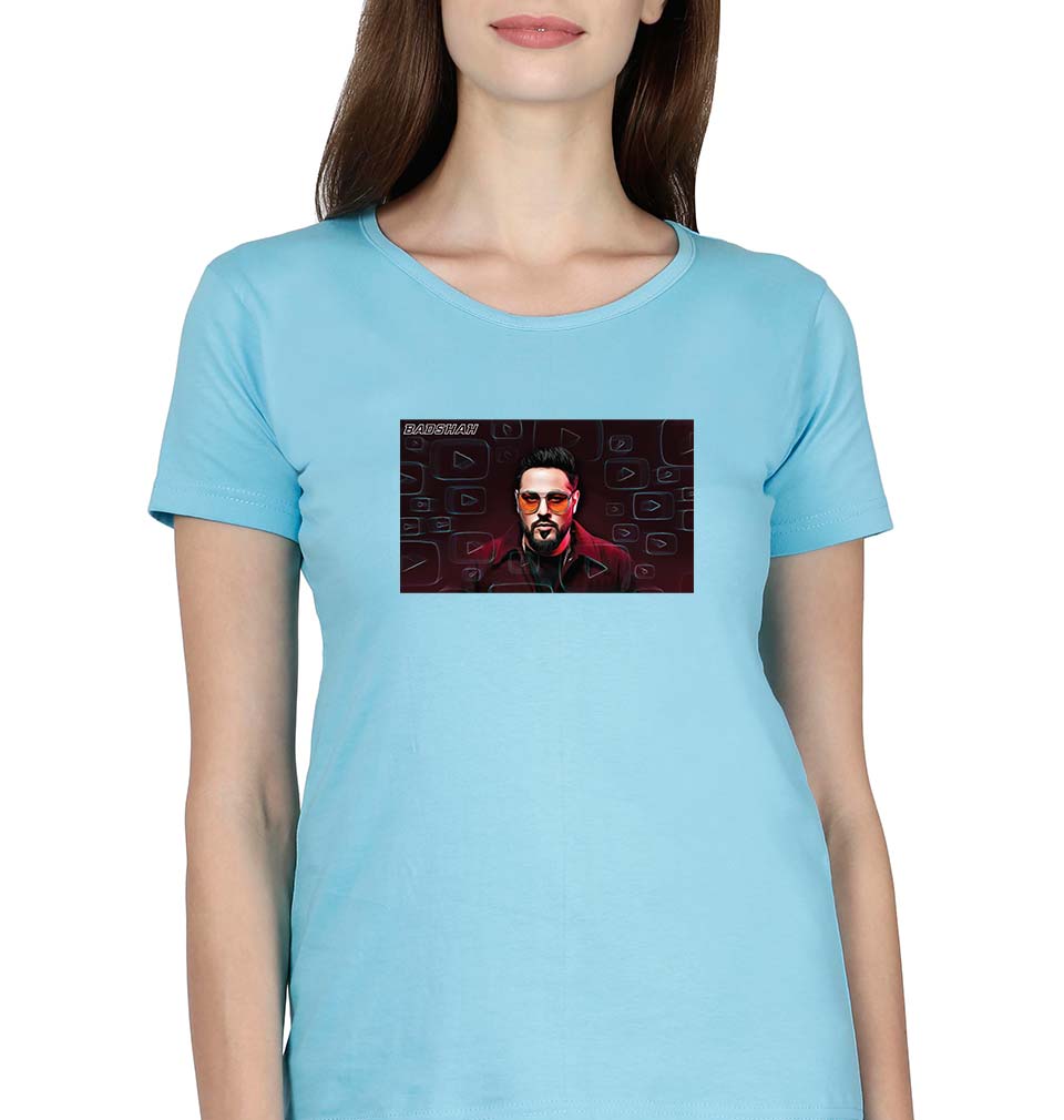Badshah T-Shirt for Women-SkyBlue-Ektarfa.online