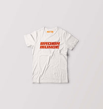 Load image into Gallery viewer, AP Dhillon Brown Munde Kids T-Shirt for Boy/Girl-White-Ektarfa.online
