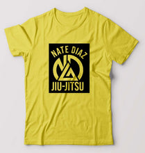 Load image into Gallery viewer, Nate Diaz UFC T-Shirt for Men-Yellow-Ektarfa.online
