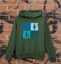 Load image into Gallery viewer, Penguins Unisex Hoodie for Men/Women-Dark Green-Ektarfa.online
