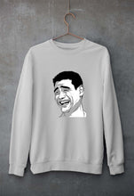 Load image into Gallery viewer, Yao Ming Face(Bitch Please) Unisex Sweatshirt for Men/Women-Grey Melange-Ektarfa.online
