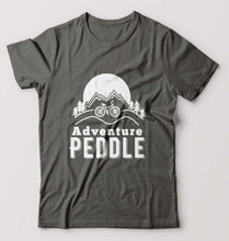 Load image into Gallery viewer, Cycling Adventure T-Shirt for Men-Charcoal-Ektarfa.online
