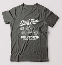 Load image into Gallery viewer, Motorcycle T-Shirt for Men-Charcoal-Ektarfa.online
