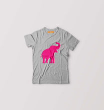 Load image into Gallery viewer, Pink Elephant Kids T-Shirt for Boy/Girl-Grey-Ektarfa.online
