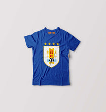 Load image into Gallery viewer, Uruguay Football Kids T-Shirt for Boy/Girl-0-1 Year(20 Inches)-Royal Blue-Ektarfa.online
