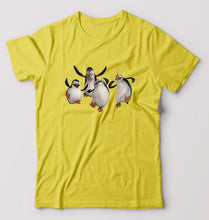 Load image into Gallery viewer, Penguins of Madagascar T-Shirt for Men-Yellow-Ektarfa.online
