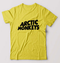 Load image into Gallery viewer, Arctic Monkeys T-Shirt for Men-S(38 Inches)-Yellow-Ektarfa.online
