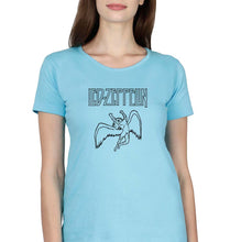 Load image into Gallery viewer, Led Zeppelin T-Shirt for Women-SkyBlue-Ektarfa.online
