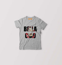 Load image into Gallery viewer, Money Heist Bella Ciao Kids T-Shirt for Boy/Girl-Grey-Ektarfa.online
