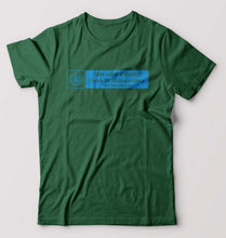 Load image into Gallery viewer, Bank of Maharashtra T-Shirt for Men-S(38 Inches)-Dark Green-Ektarfa.online
