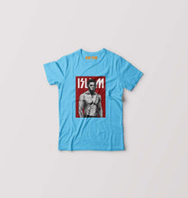 Load image into Gallery viewer, Islam Makhachev Kids T-Shirt for Boy/Girl-Sky Blue-Ektarfa.online
