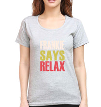 Load image into Gallery viewer, Frankie Says Relax Friends T-Shirt for Women-XS(32 Inches)-Grey Melange-Ektarfa.online
