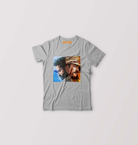 RRR Kids T-Shirt for Boy/Girl-Grey-Ektarfa.online