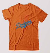 Load image into Gallery viewer, Los Angeles Dodgers T-Shirt for Men-S(38 Inches)-Orange-Ektarfa.online
