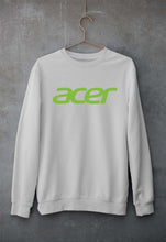 Load image into Gallery viewer, Acer Unisex Sweatshirt for Men/Women-S(40 Inches)-Grey Melange-Ektarfa.online

