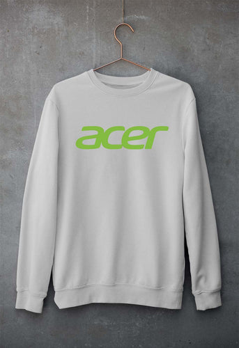 Acer Unisex Sweatshirt for Men/Women-Grey Melange-Ektarfa.online