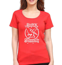 Load image into Gallery viewer, Black Sabbath T-Shirt for Women-XS(32 Inches)-Red-Ektarfa.online
