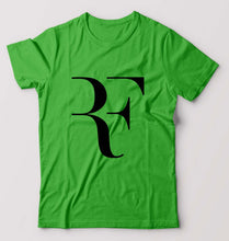 Load image into Gallery viewer, Roger Federer(RF) T-Shirt for Men-S(38 Inches)-flag green-Ektarfa.online
